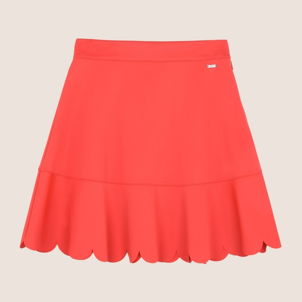 Armani Exchange Scalloped Hem Mini Skirt sz large
